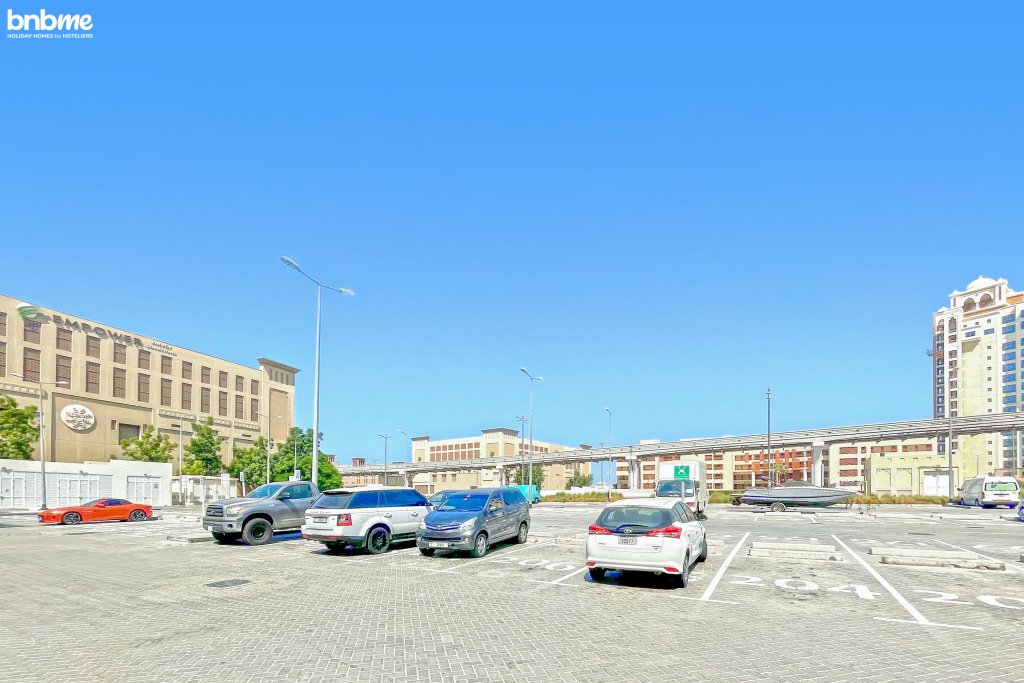 Дубай: Апартаменты bnbmehomes | Studio in Palm near Mall | Sea View-205