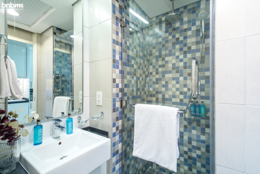 Дубай: Апартаменты bnbmehomes | Studio in Palm near Mall | Sea View-205