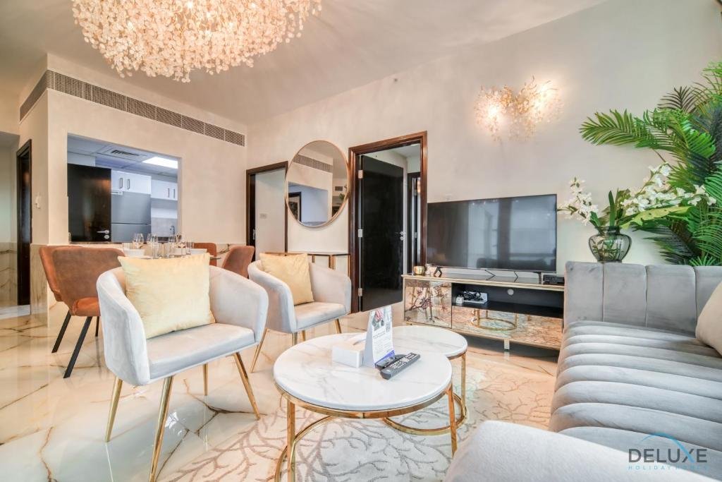 Дубай: Classy 2BR at La Riviera Dubai Marina by Deluxe Holiday Homes