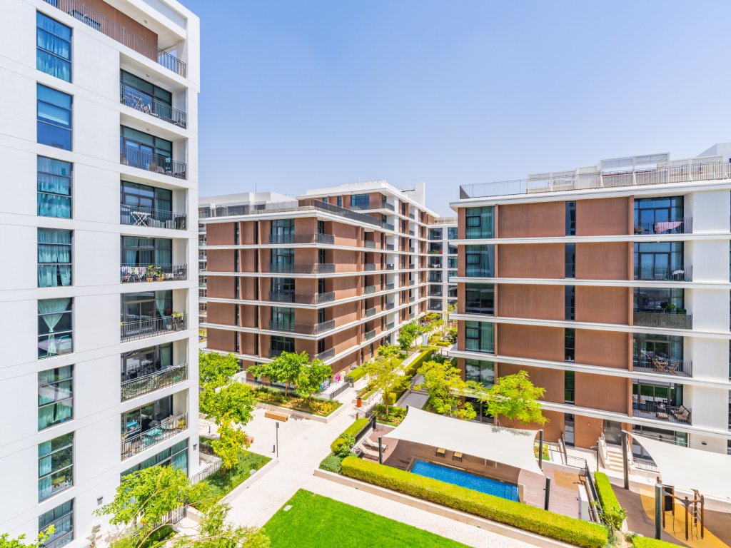Дубай: Апартаменты Dazzling 1BR in Park Point Dubai Hills