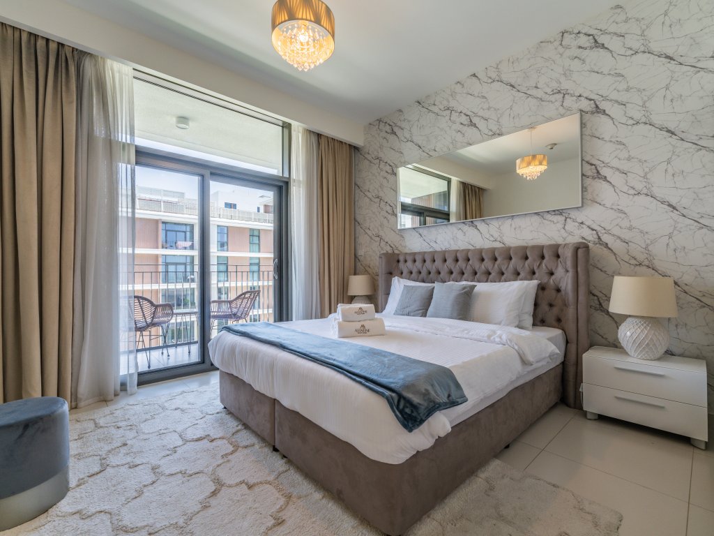 Дубай: Апартаменты Dazzling 1BR in Park Point Dubai Hills