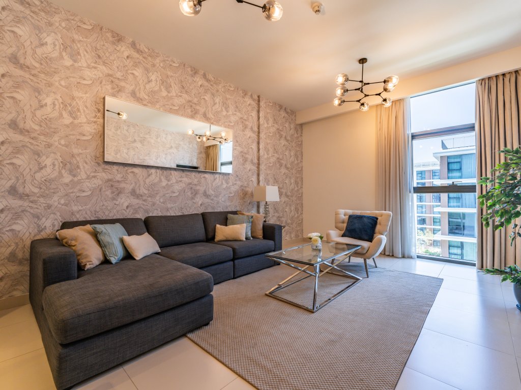 Дубай: Апартаменты Dazzling 1BR in Park Point Dubai Hills