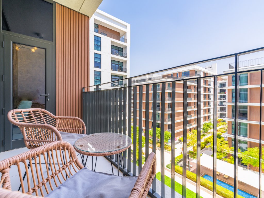 Дубай: Апартаменты Dazzling 1BR in Park Point Dubai Hills