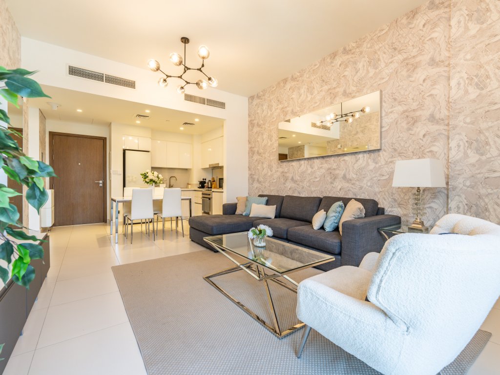 Дубай: Апартаменты Dazzling 1BR in Park Point Dubai Hills