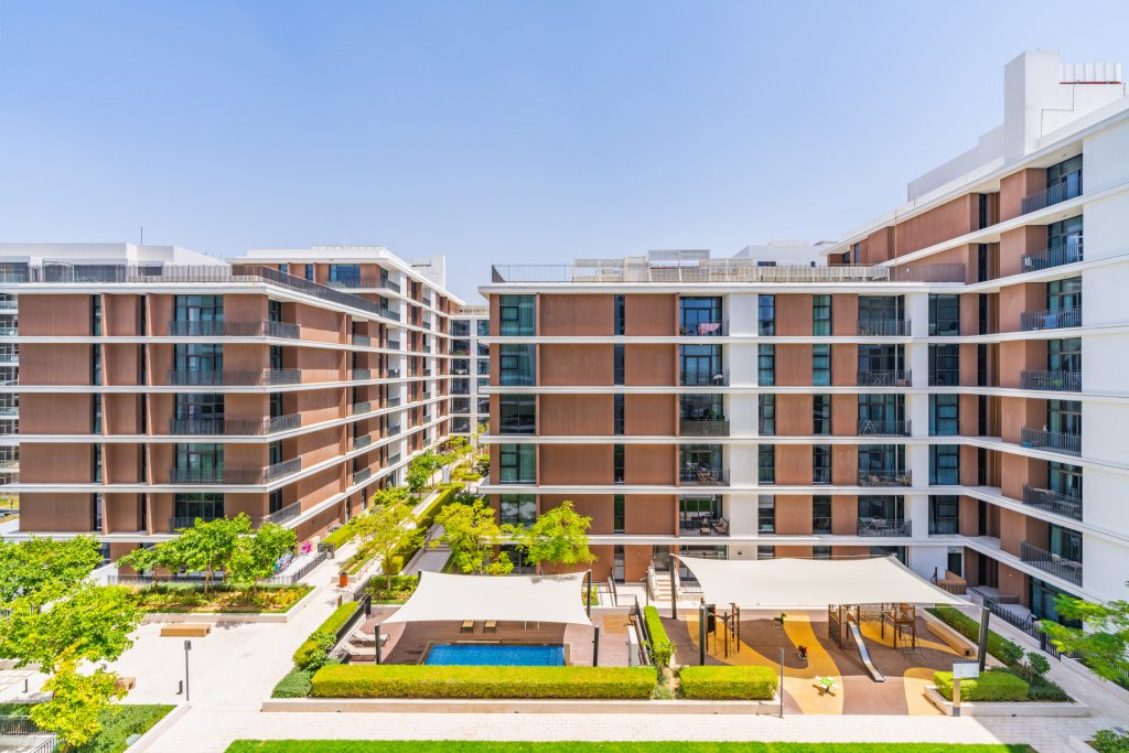 Дубай: Апартаменты Dazzling 1BR in Park Point Dubai Hills