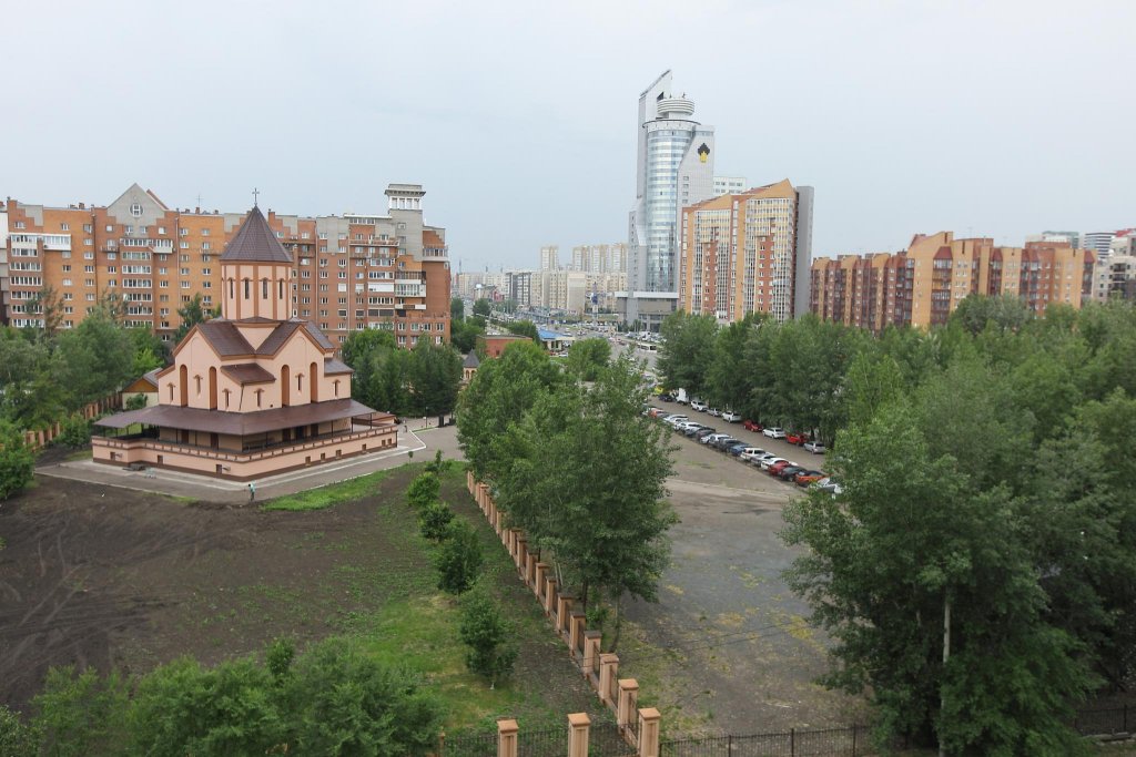Красноярск: Апартаменты на улице Молокова 1 корпус 1