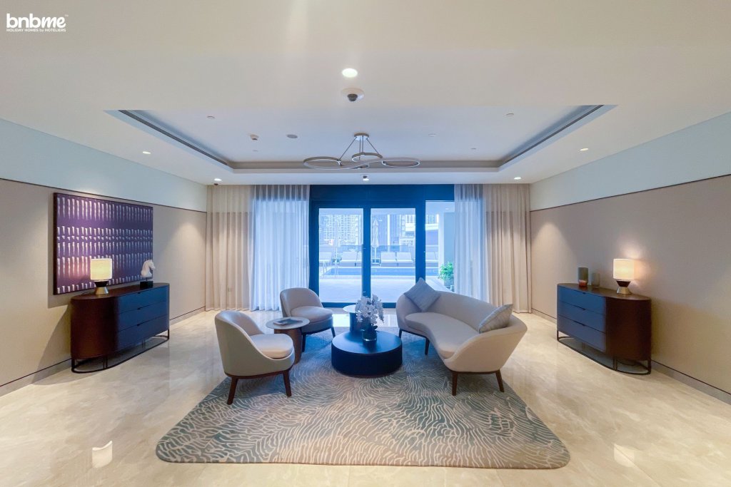 Дубай: Апартаменты bnbmehomes | Urban Oasis | 1 BR Apt in Act Two- 1304