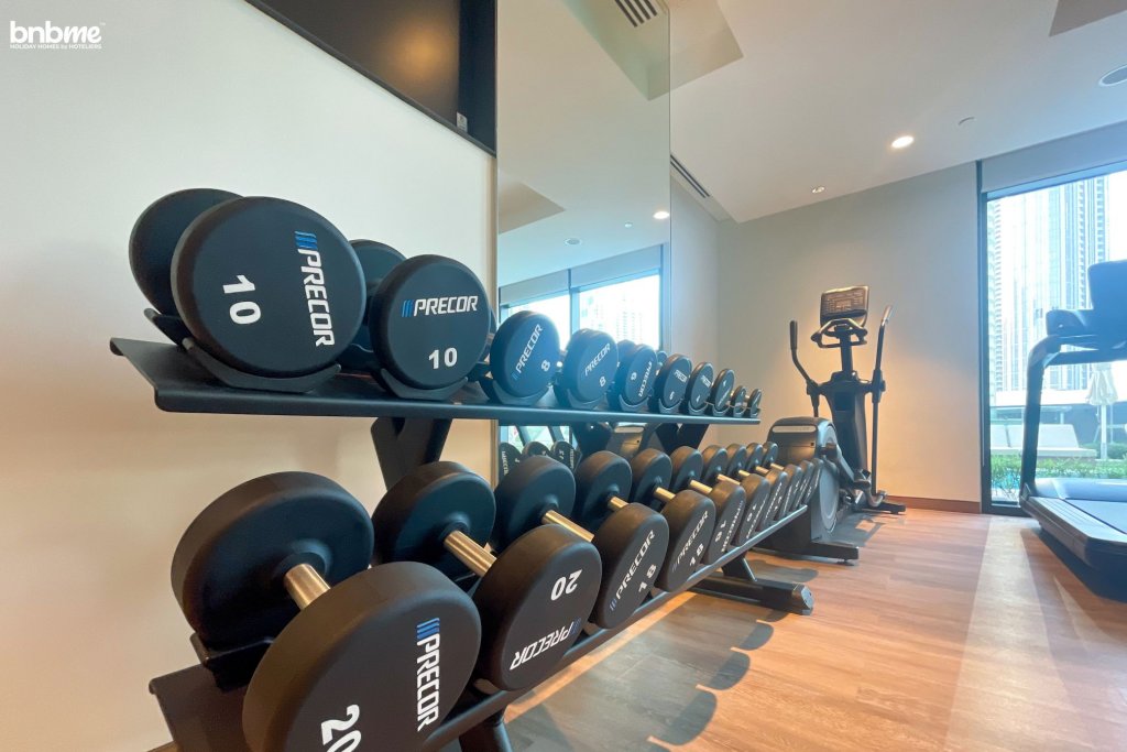 Дубай: Апартаменты bnbmehomes | Urban Oasis | 1 BR Apt in Act Two- 1304