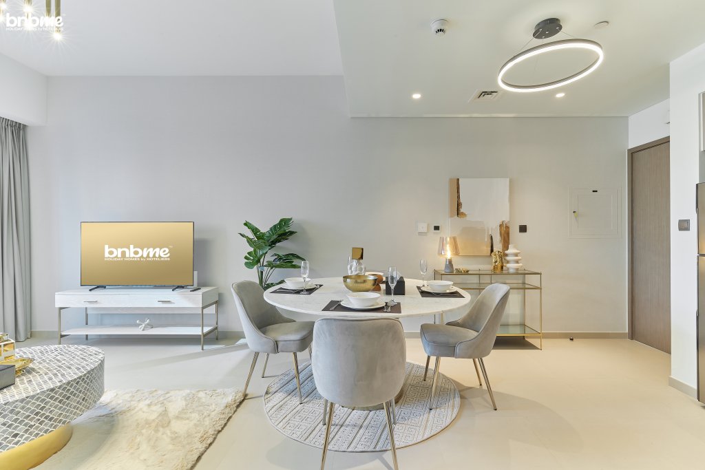 Дубай: Апартаменты bnbmehomes | Urban Oasis | 1 BR Apt in Act Two- 1304