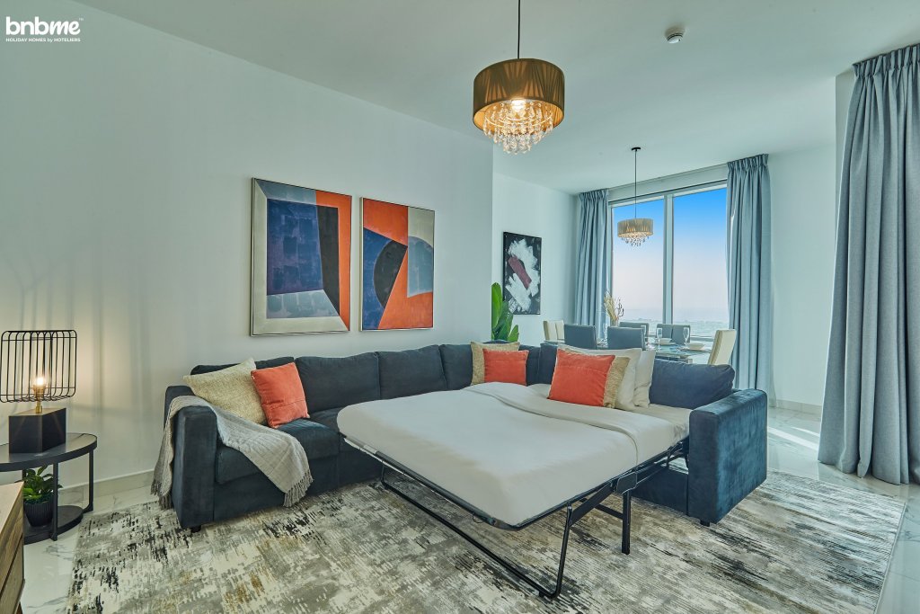 Дубай: Апартаменты bnbmehomes | Luxurious 2 BR Apt with Canal Views-3001
