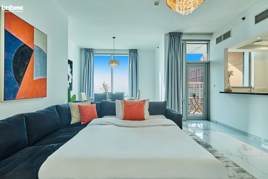 Дубай: Апартаменты bnbmehomes | Luxurious 2 BR Apt with Canal Views-3001