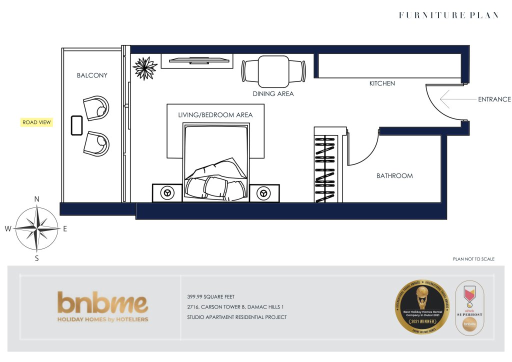 Дубай: Апартаменты bnbmehomes | Luxurious 'ST' Apt in DAMAC-2716
