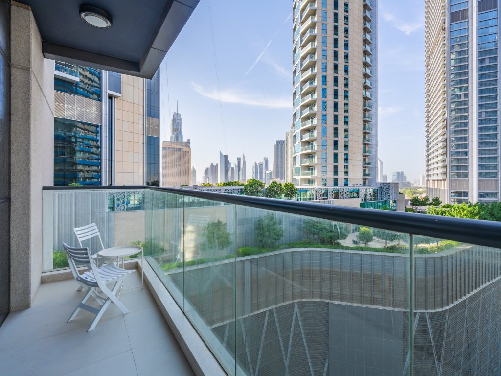 Дубай: Апартаменты Serene 1BR- City View-2 Mins walk to Dubai Mall