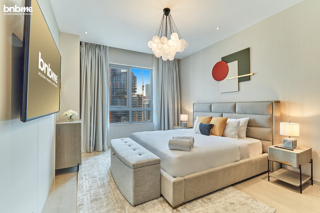 Дубай: Апартаменты bnbmehomes - Exquisite 2 BR Apt w/ City View - 2102