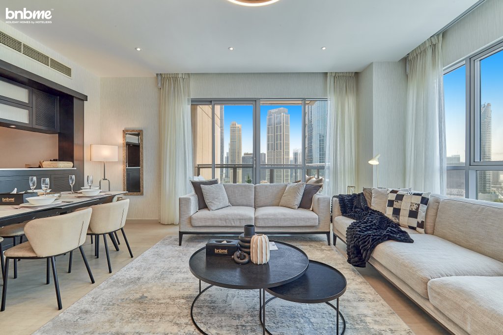 Дубай: Апартаменты bnbmehomes - Exquisite 2 BR Apt w/ City View - 2102