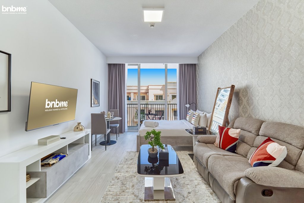 Дубай: Апартаменты bnbmehomes | Modern Luxury Studio in heart of JVC-419