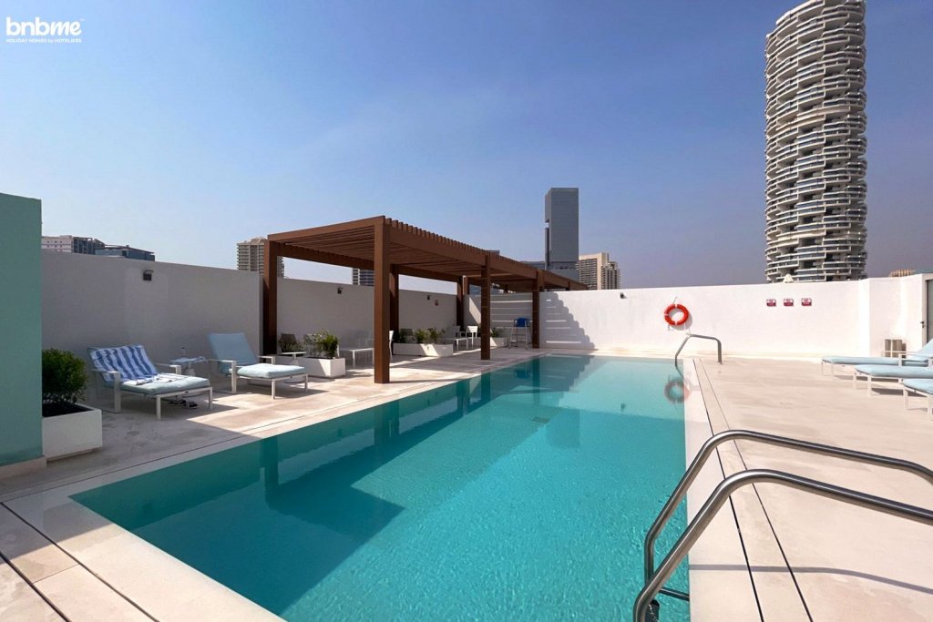 Дубай: Апартаменты bnbmehomes | Modern Luxury Studio in heart of JVC-419