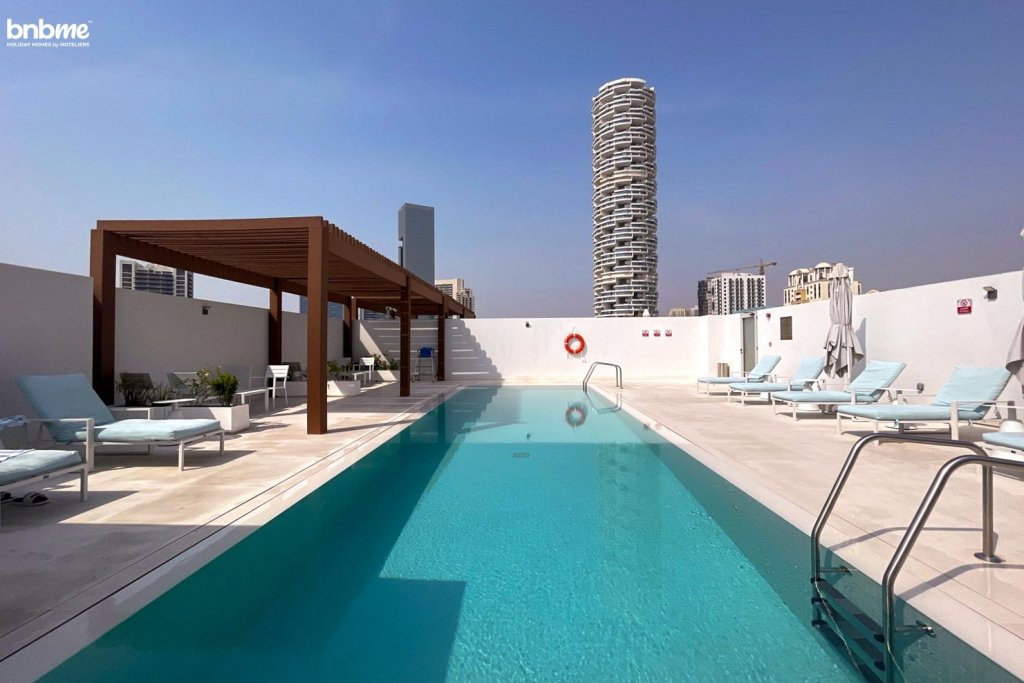 Дубай: Апартаменты bnbmehomes | Modern Luxury Studio in heart of JVC-419