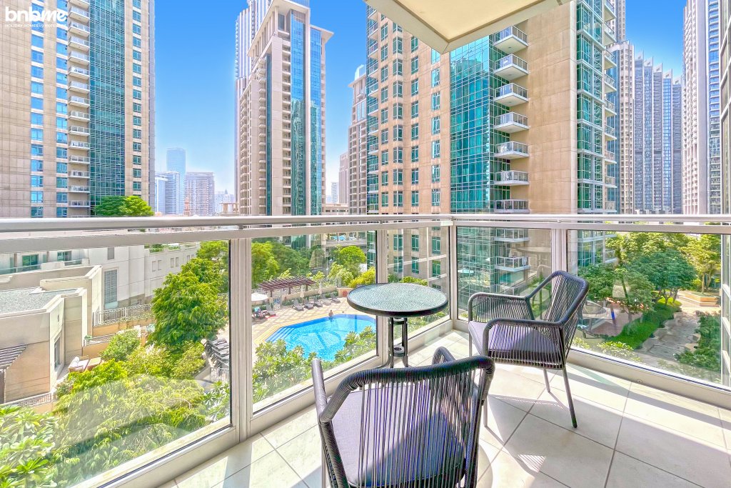 Дубай: Апартаменты bnbmehomes | The Residence Tower-6 | 2B in DT-501
