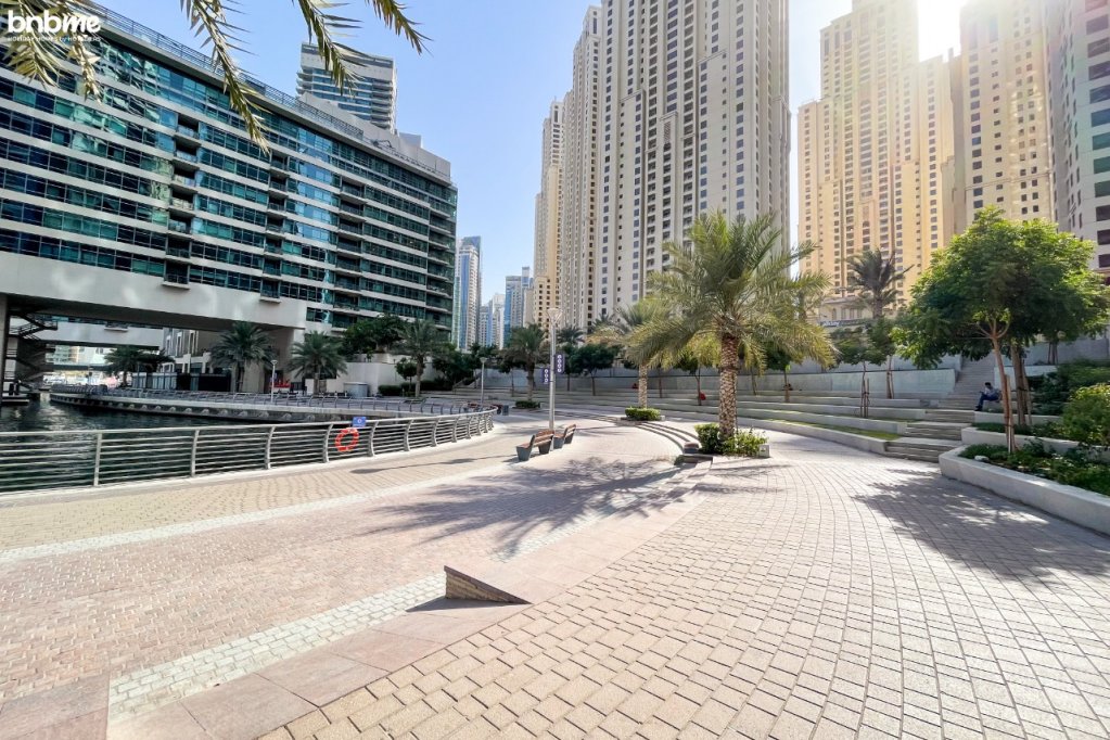 Дубай: Апартаменты bnbmehomes | Marina Luxe Retreat | Marina Walk-3306