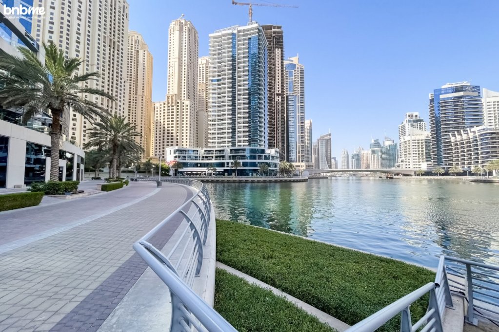 Дубай: Апартаменты bnbmehomes | Marina Luxe Retreat | Marina Walk-3306