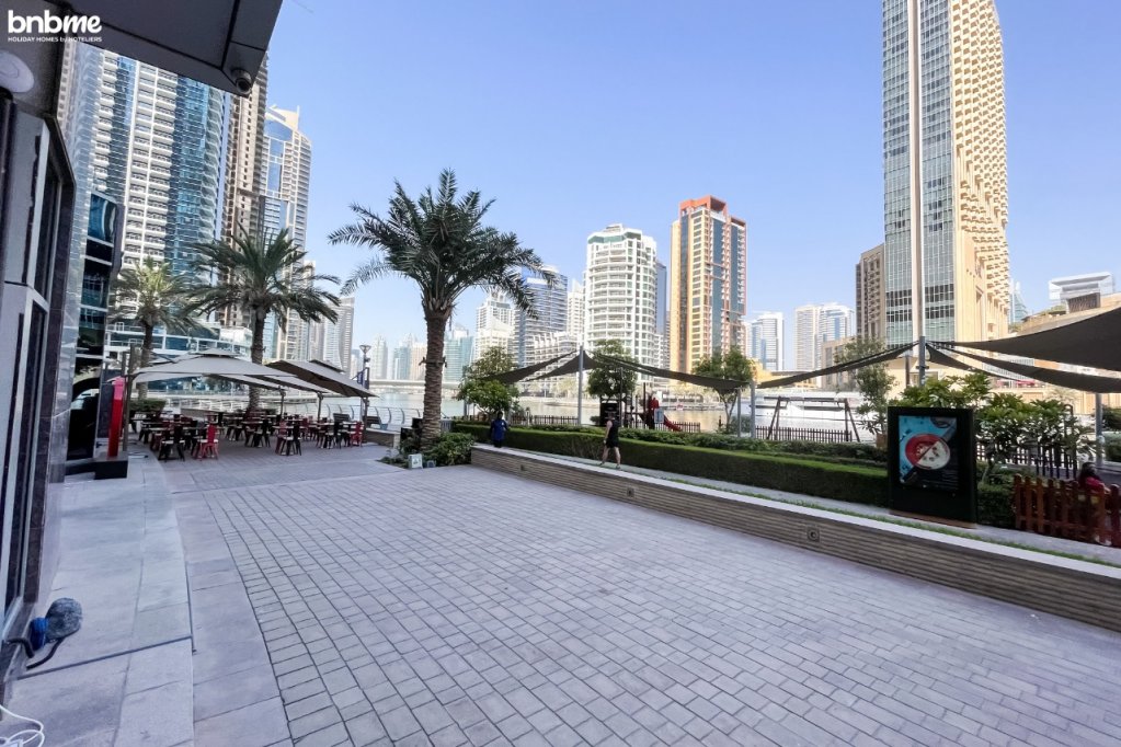 Дубай: Апартаменты bnbmehomes | Marina Luxe Retreat | Marina Walk-3306