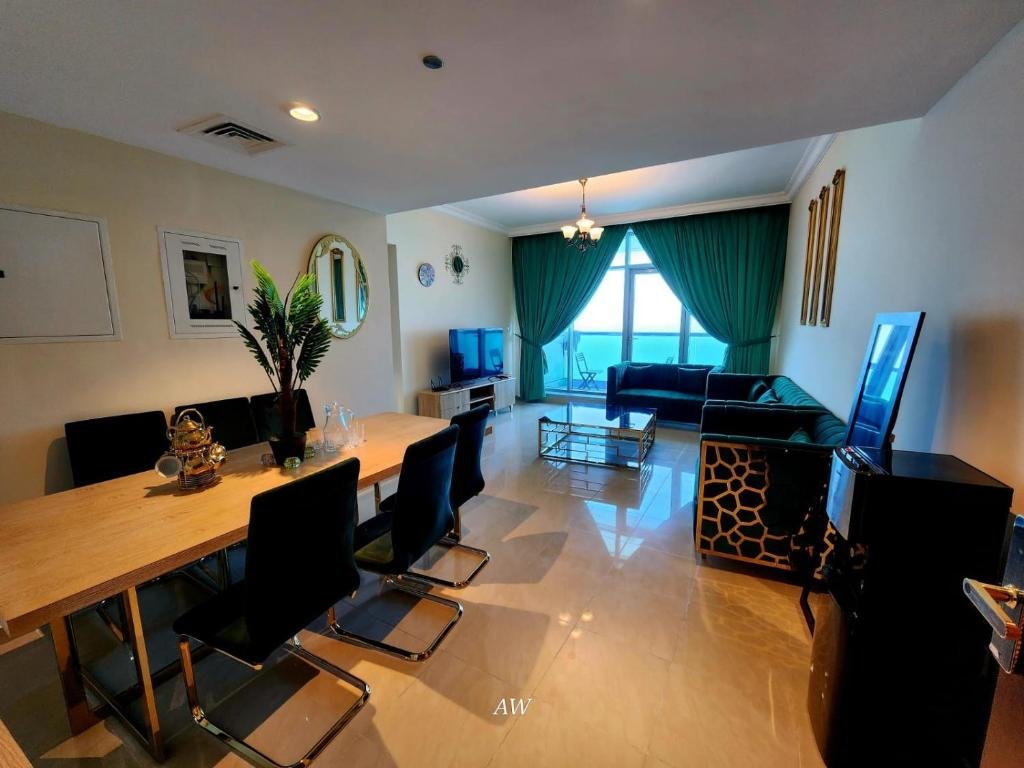 Аджман: 2 bedroom luxury beach apartment with Full seaView