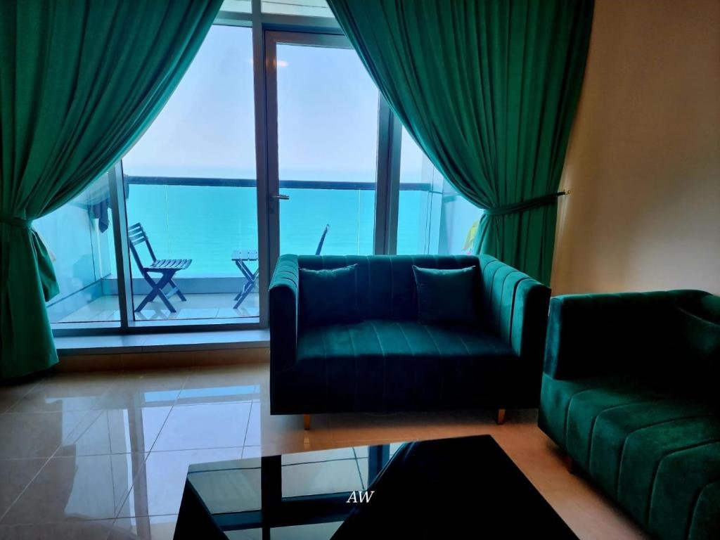 Аджман: 2 bedroom luxury beach apartment with Full seaView