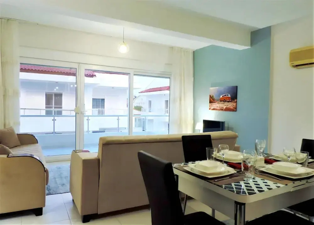 Белек: Chic Duplex House With Shared Pool In Antalya
