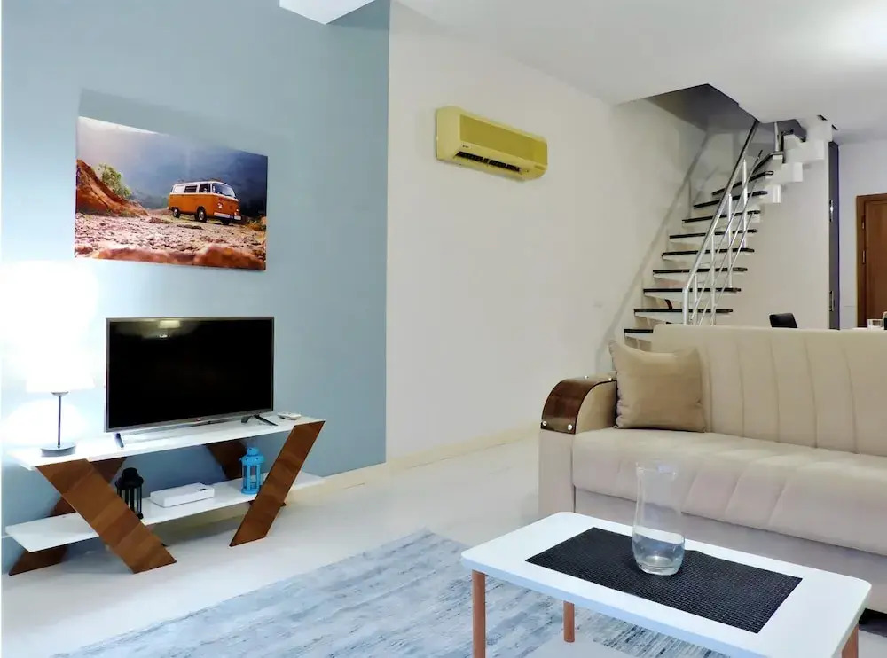 Белек: Chic Duplex House With Shared Pool In Antalya