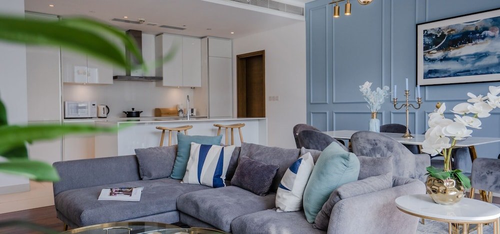 Дубай: Aya - Awe-inspiring 2BR in City Walk with Balcony