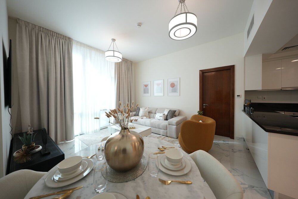 Дубай: Yogi - Lake-Side Fancy Apartment Near Dubai Mall