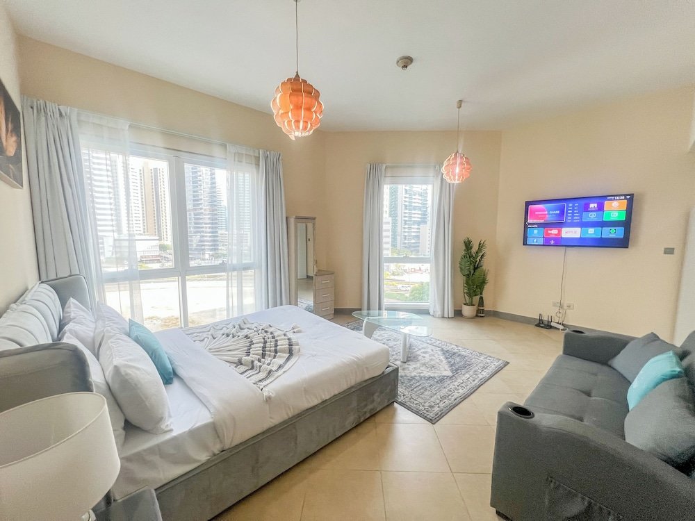 Дубай: Yogi - Snug Studio With City Views, Perfect For Couples