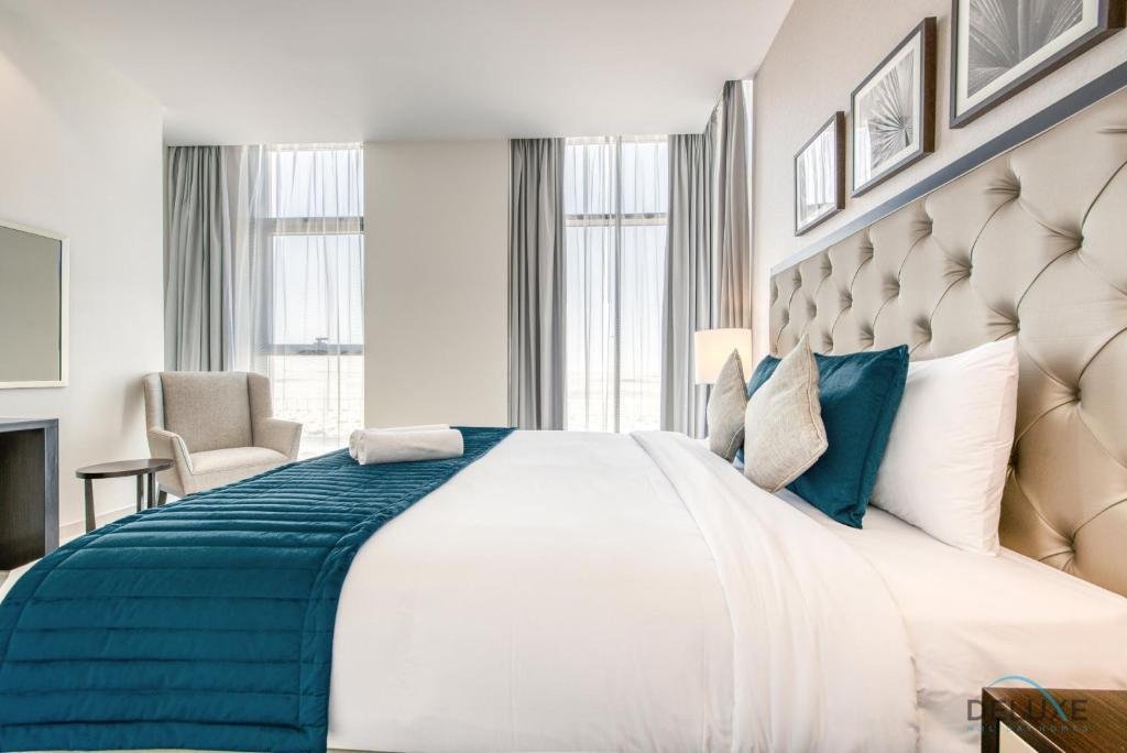 Дубай: Luxury 1 Bedroom Apartment at DAMAC Celestia by Deluxe Holiday Homes