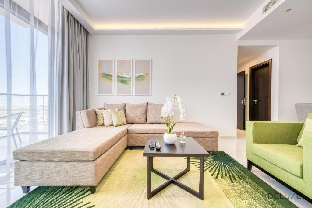 Дубай: Luxury 1 Bedroom Apartment at DAMAC Celestia by Deluxe Holiday Homes