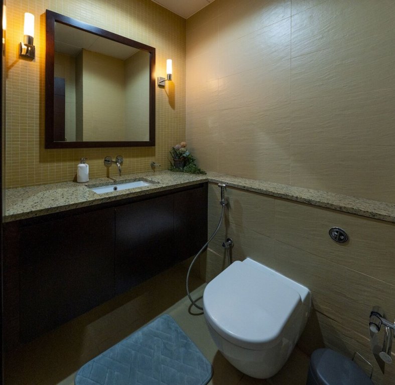 Дубай: Modern beachfront 1BR apartment
