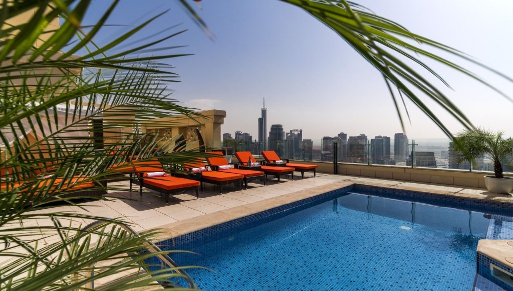 Dubai huge terrace Penthouse with pool — фото 5