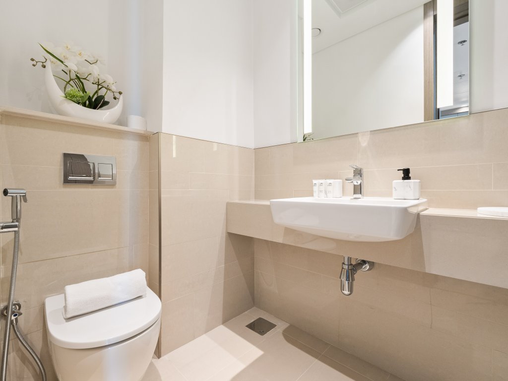 Дубай: Апартаменты Modern 1BR Dubai Skyline View JVC