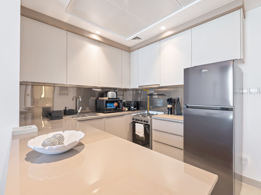 Дубай: Апартаменты Modern 1BR Dubai Skyline View JVC