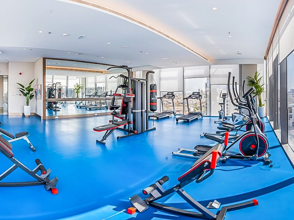 Дубай: Апартаменты Modern 1BR Dubai Skyline View JVC
