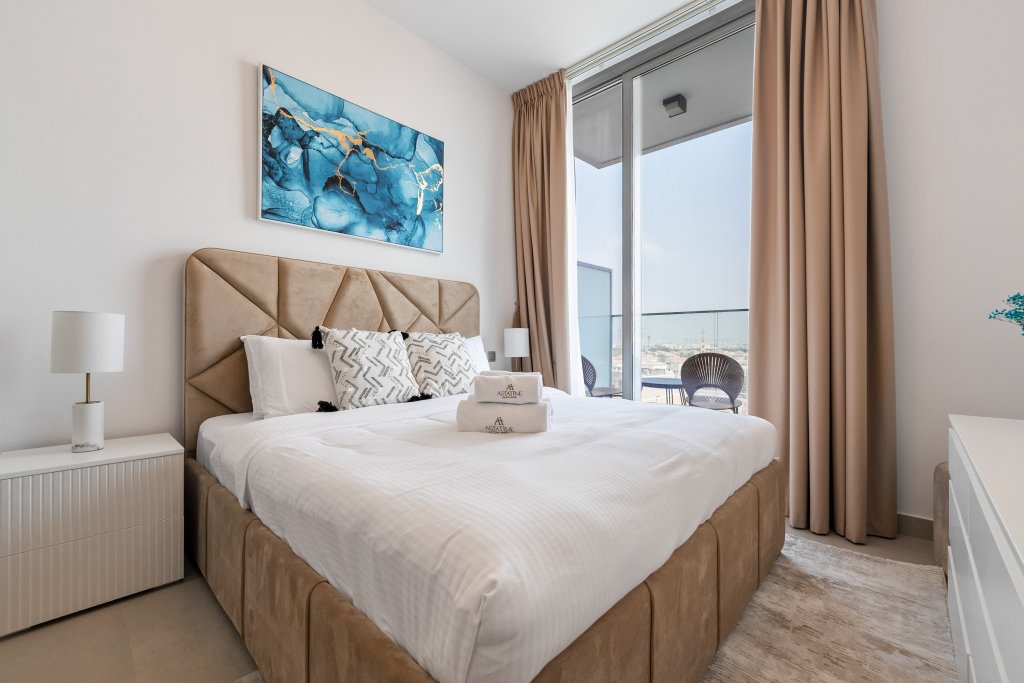 Дубай: Апартаменты Modern 1BR Dubai Skyline View JVC