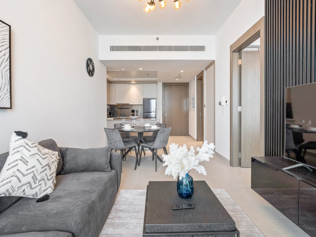 Дубай: Апартаменты Modern 1BR Dubai Skyline View JVC
