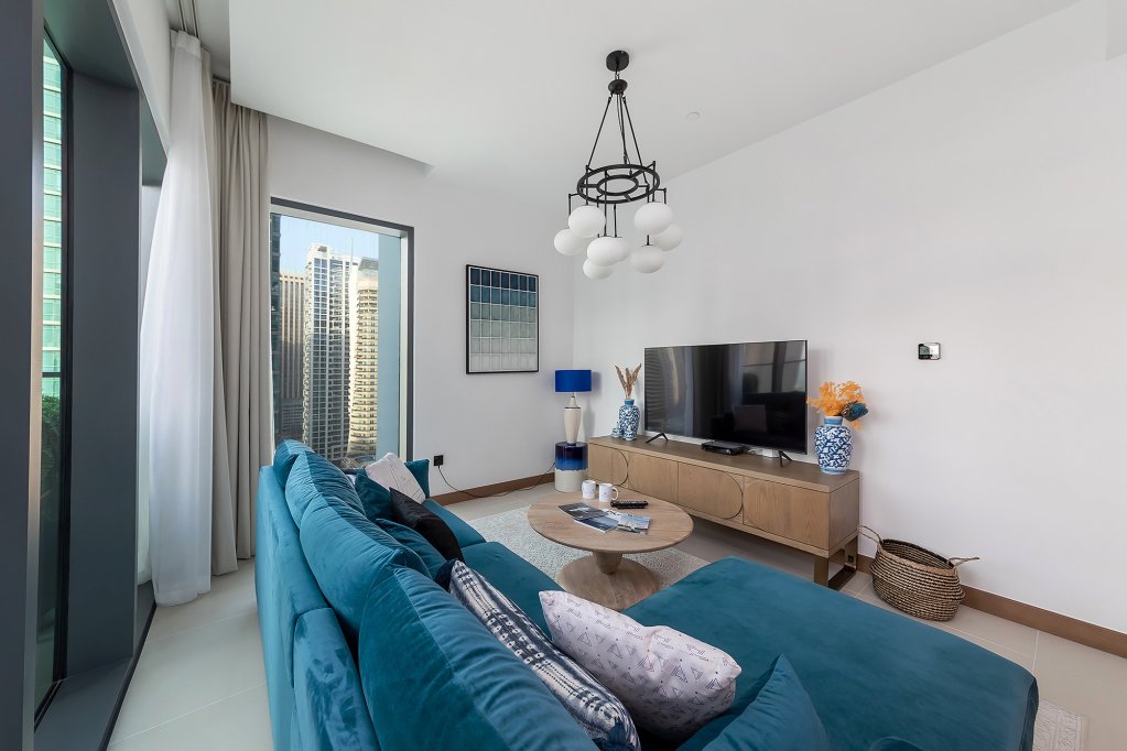 Дубай: Апартаменты Stylish with beautiful view on Marina