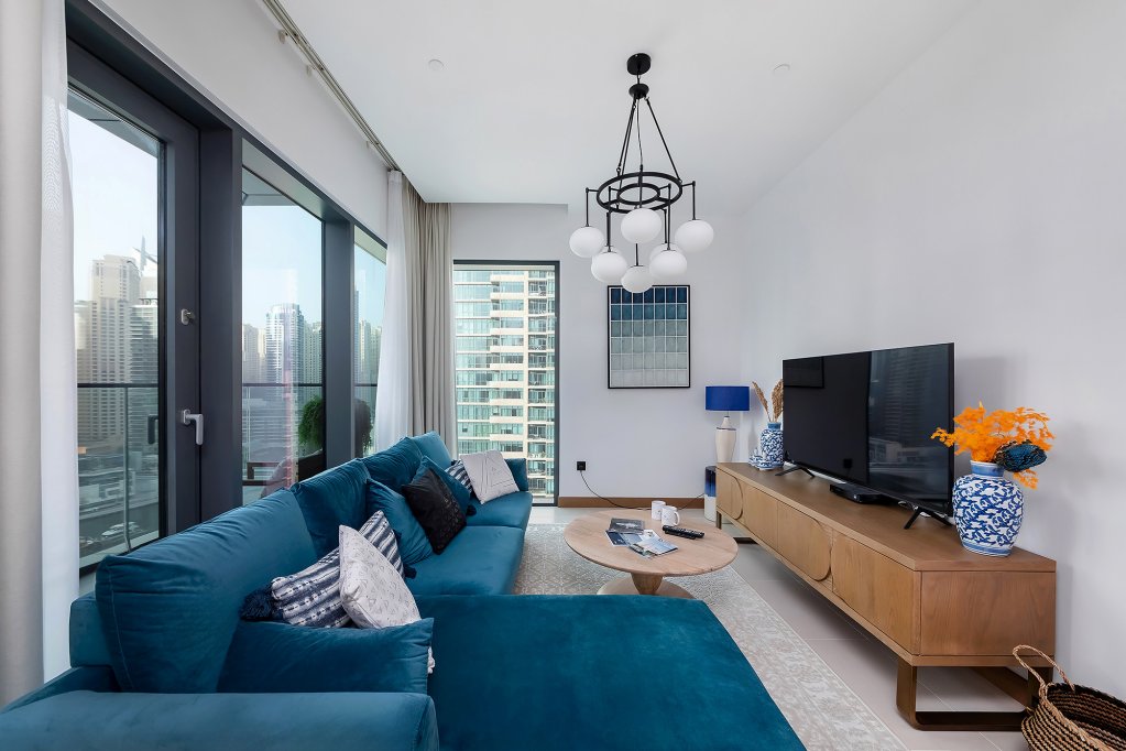 Дубай: Апартаменты Stylish with beautiful view on Marina
