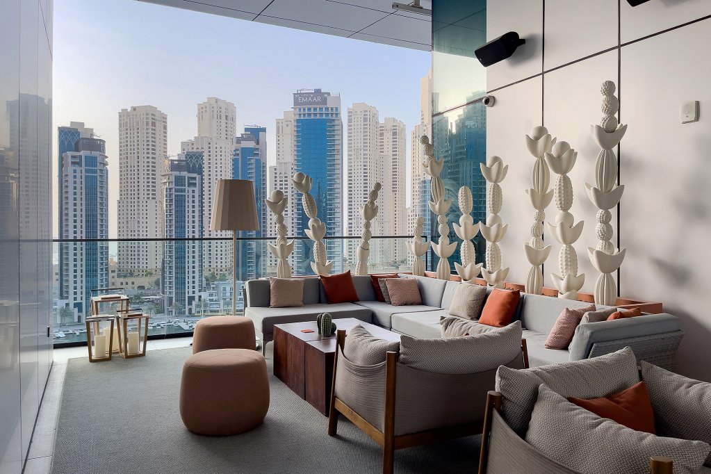 Дубай: Апартаменты Stylish with beautiful view on Marina