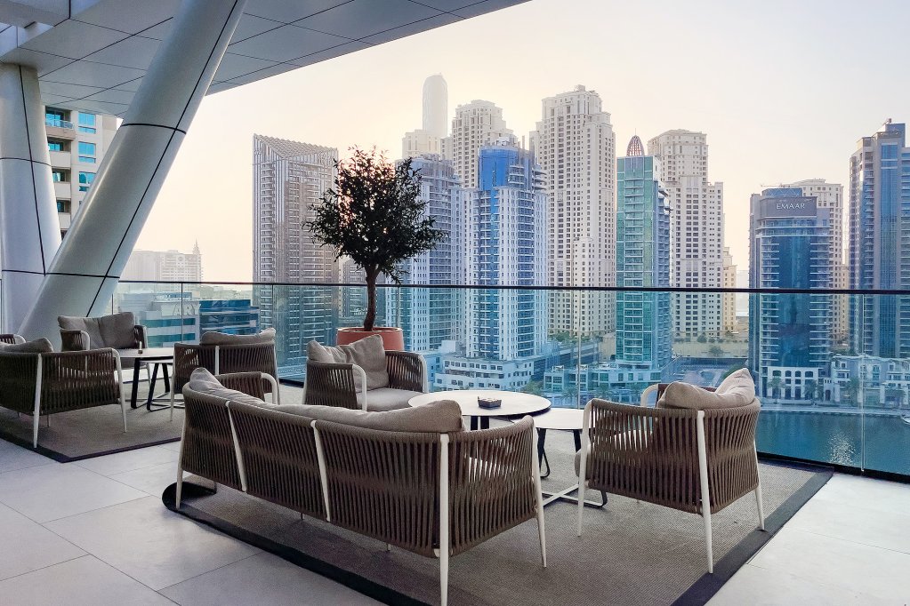 Дубай: Апартаменты Stylish with beautiful view on Marina