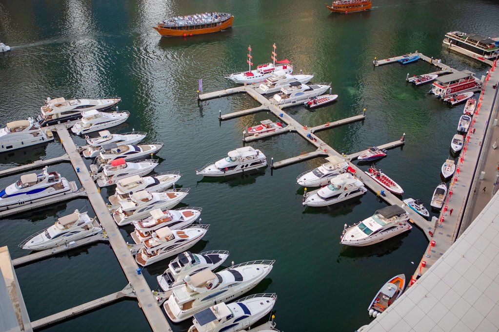 Дубай: Апартаменты Stylish with beautiful view on Marina
