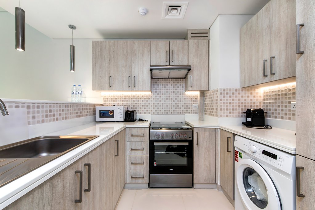 Дубай: Апартаменты Beautiful 1bdr on Palm Jumeirah