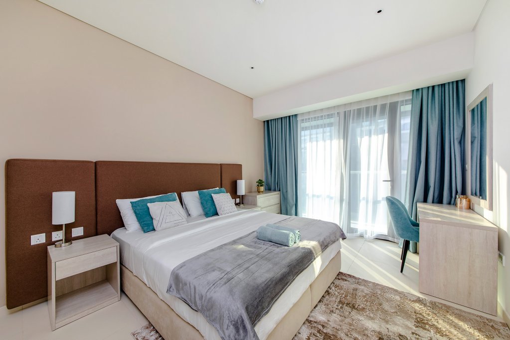 Дубай: Апартаменты Beautiful 1bdr on Palm Jumeirah