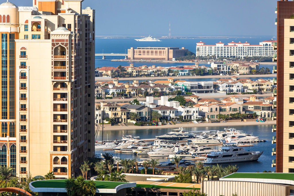 Дубай: Апартаменты Beautiful 1bdr on Palm Jumeirah